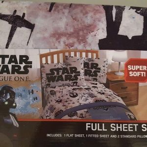 New Star Wars Full Sheet Set